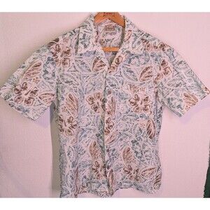 Maui Trading Co Shirt Men's Size Large Hawaiian Shirt (845m)